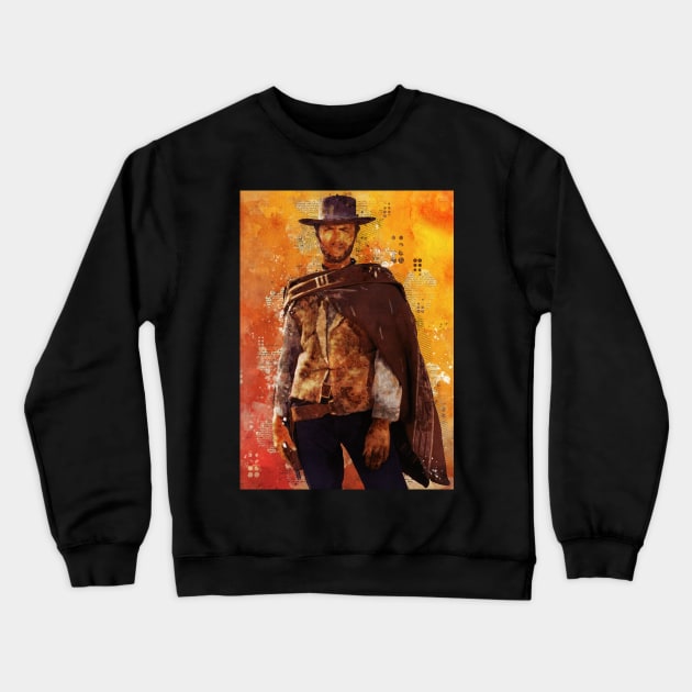 Clint Eastwood Crewneck Sweatshirt by Durro